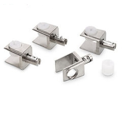 Kast Zinklegering Glazen Paneelklem