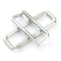 Metalen L-vormige haakschroef