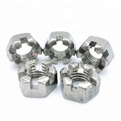 Hex dunne gleufmoer kasteelmoer