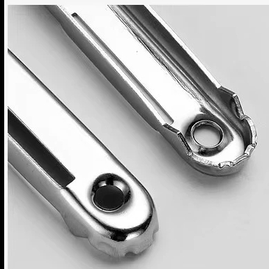 Roestvrijstalen bed inzetstukken vaste verbinding