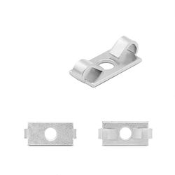 Aluminium extrusieprofiel, elastische veersluiting, elastische sluiting