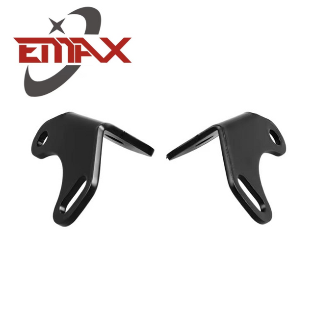 Verstelbare montagebeugels voor de vlagantenne op de achterstijl