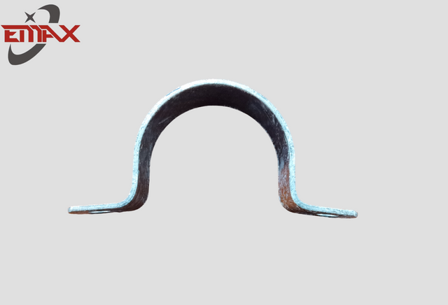 Verzinkte, zware U-type buisklem met rond gat