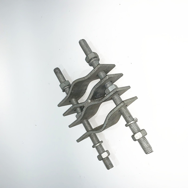 Hete dip gegalvaniseerde metalen kabel klem stalen buisaanpassing