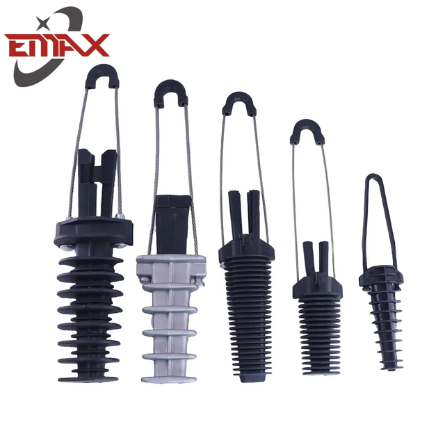 Suspensie verankering Dead -end stam klem plastic aluminium spanning platte klem