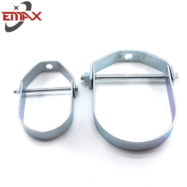 C kanaalstrutondersteuning Systeem Pijpen klemmen Fittingen CLEVIS HANKER Instelbaar