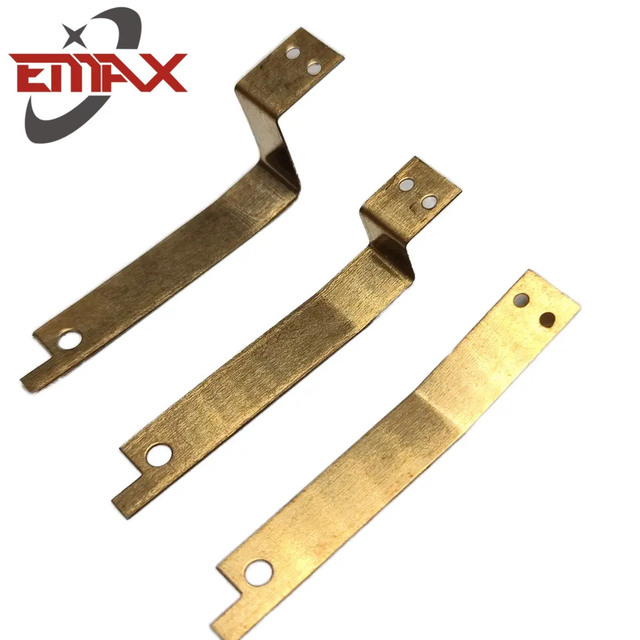 OEM-precisie stempelen koperstaal roestvrijstalen platte kleine metalen onderdeelveerklemmen