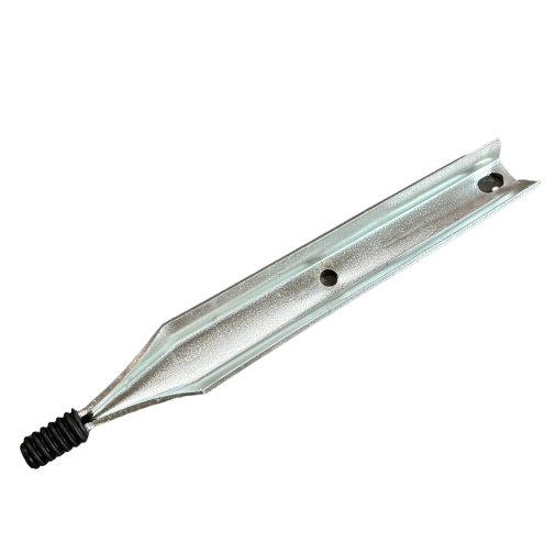 Robuuste, thermisch verzinkte isolator-spilpaal-toppin