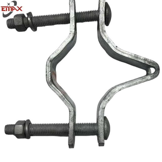 Verstelbare 304 hete dip gegalvaniseerde poolklemmen voor elektrisch gegalvaniseerd