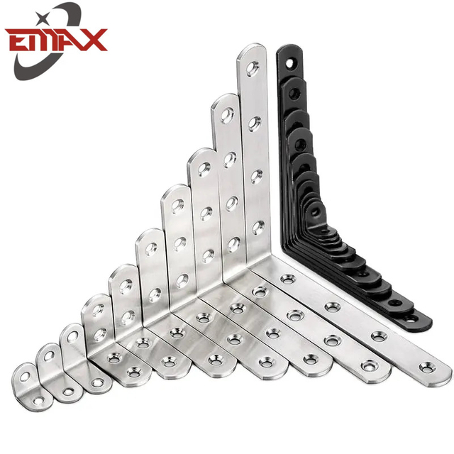 Meubelsteunbeugel Metalen L-vorm Wandmontagebeugels voor montageplank