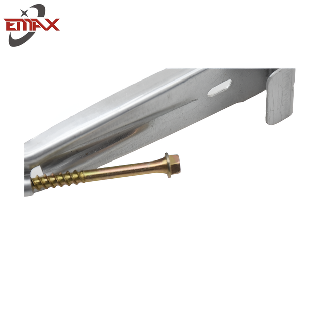 Robuuste gegalvaniseerde dakgoothangers met snelschroef en clip