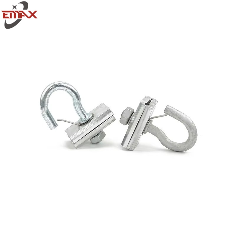 E Span -klem gebruikt in drop -kabelinstallaties