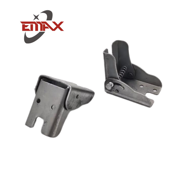 Opvouwbare zelfborgende scharnierende pootbevestigingen en inklapbare poothoekbeugels