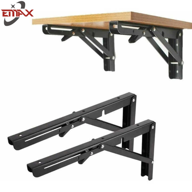 Keuken hardware driehoek plank beugel meubels beugel zware gietijzeren plank beugels