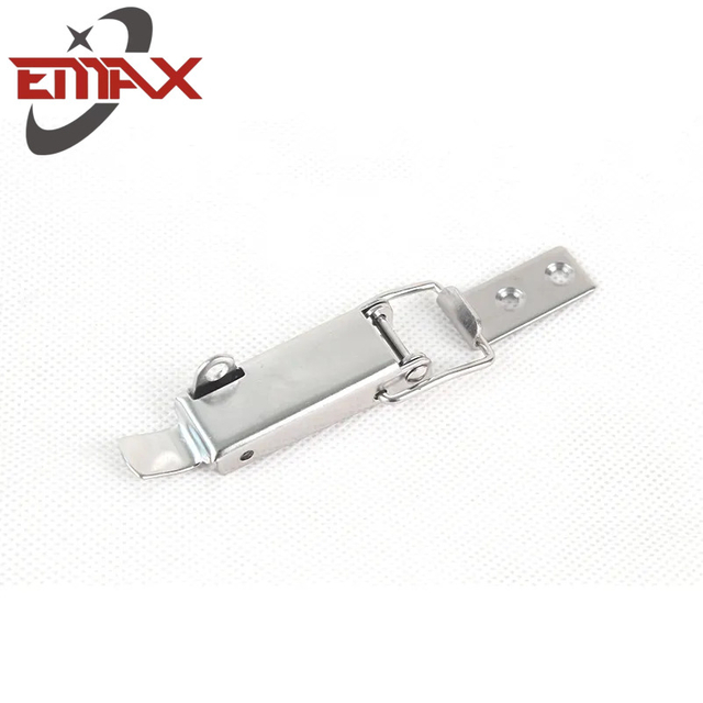 Houten doos kast schakelschakelschakelklemgrendel roestvrij staal